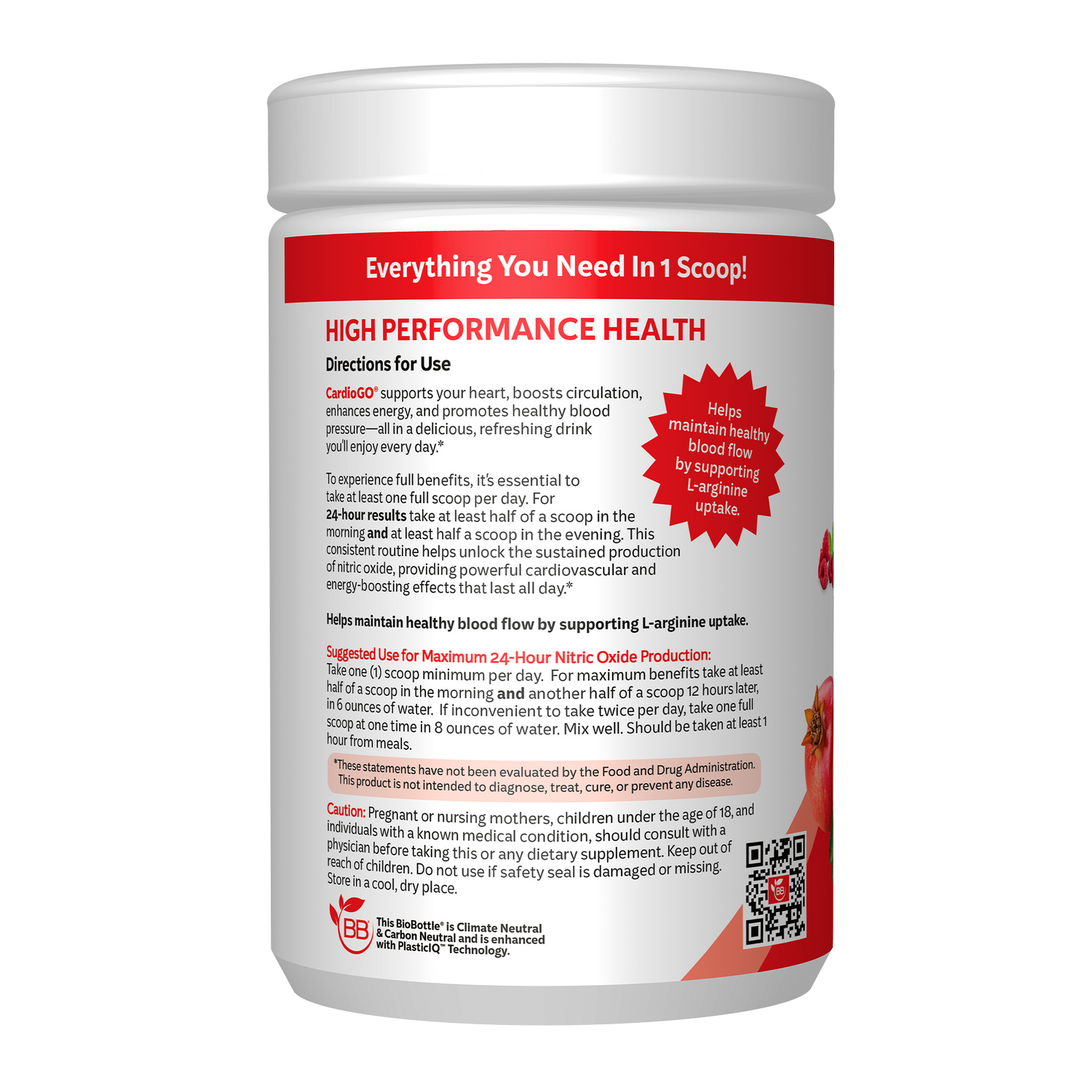 CardioGO - Berry Burst Flavor