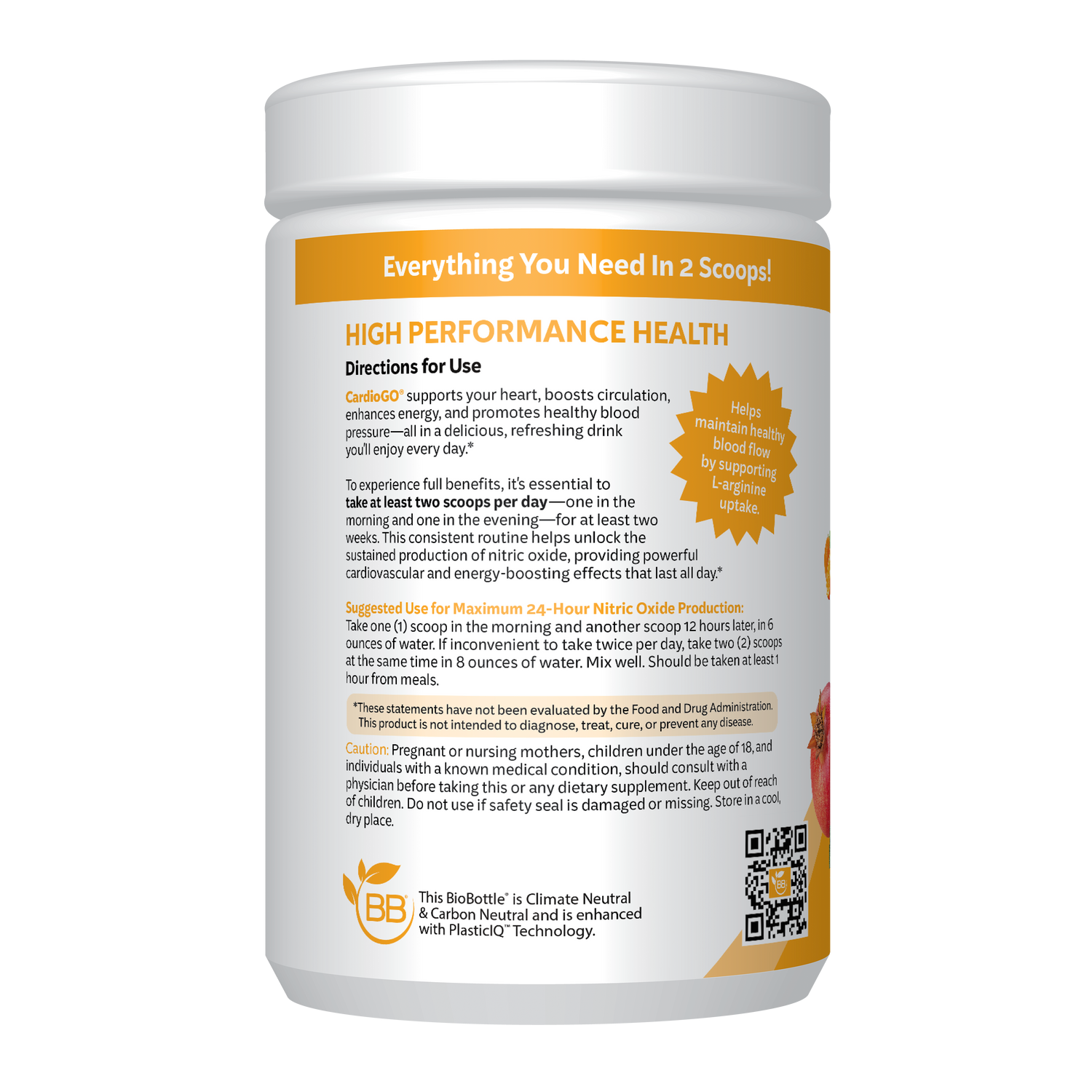 CardioGO - Citrus Splash Flavor