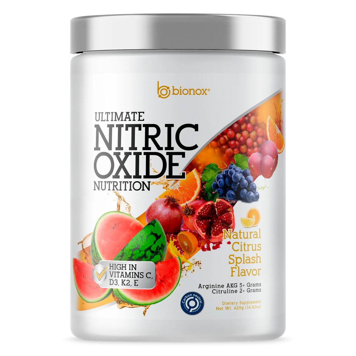 Ultimate Nitric Oxide Nutrition Citrus Large