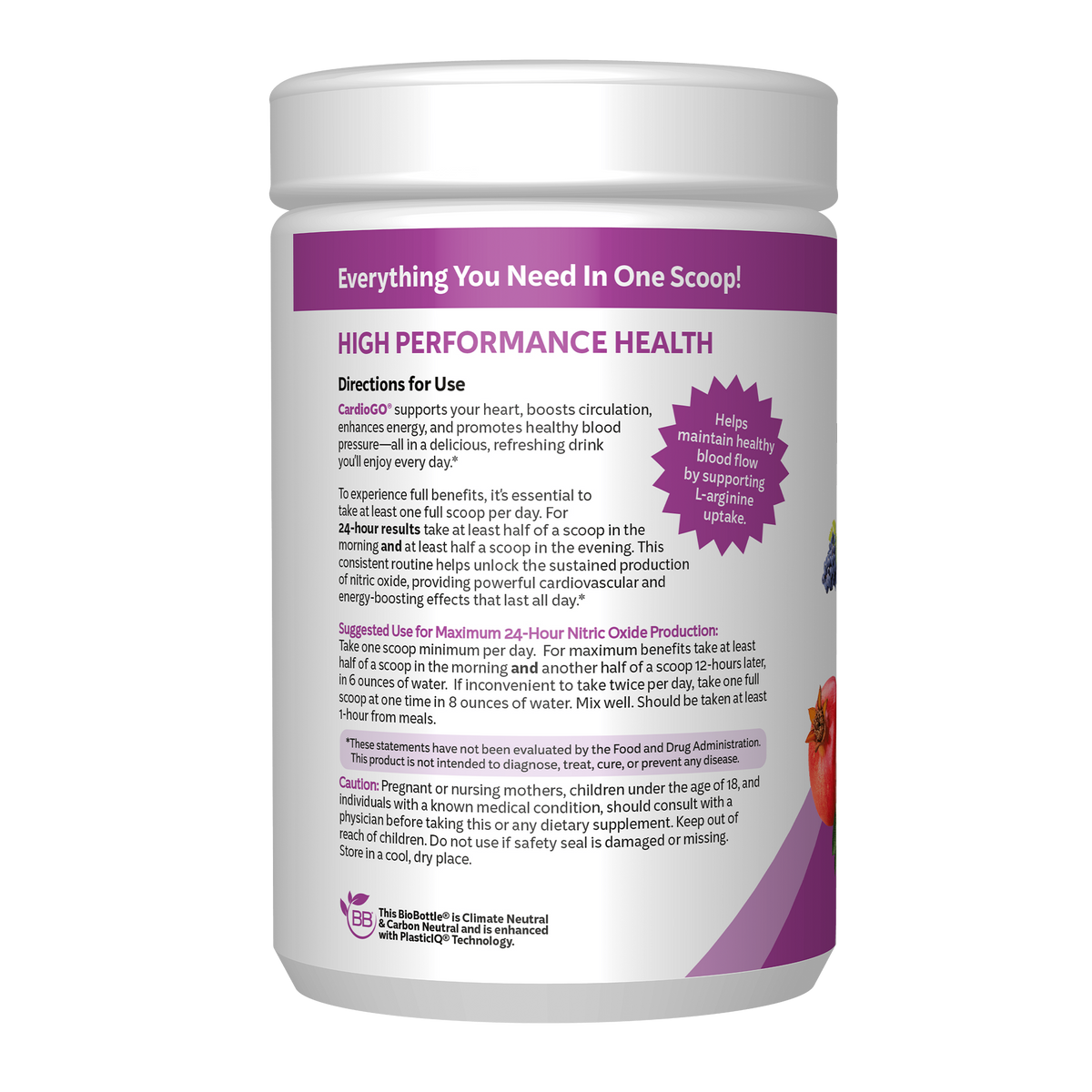 CardioGO - Juicy Grape Flavor