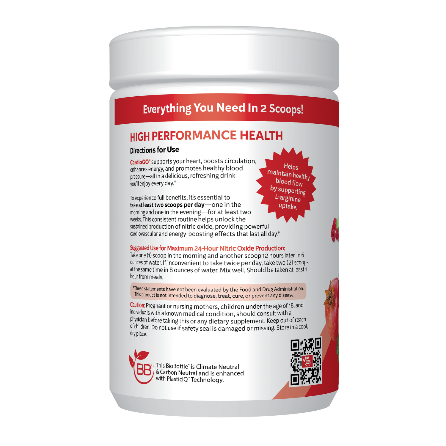 CardioGO - Berry Burst Flavor