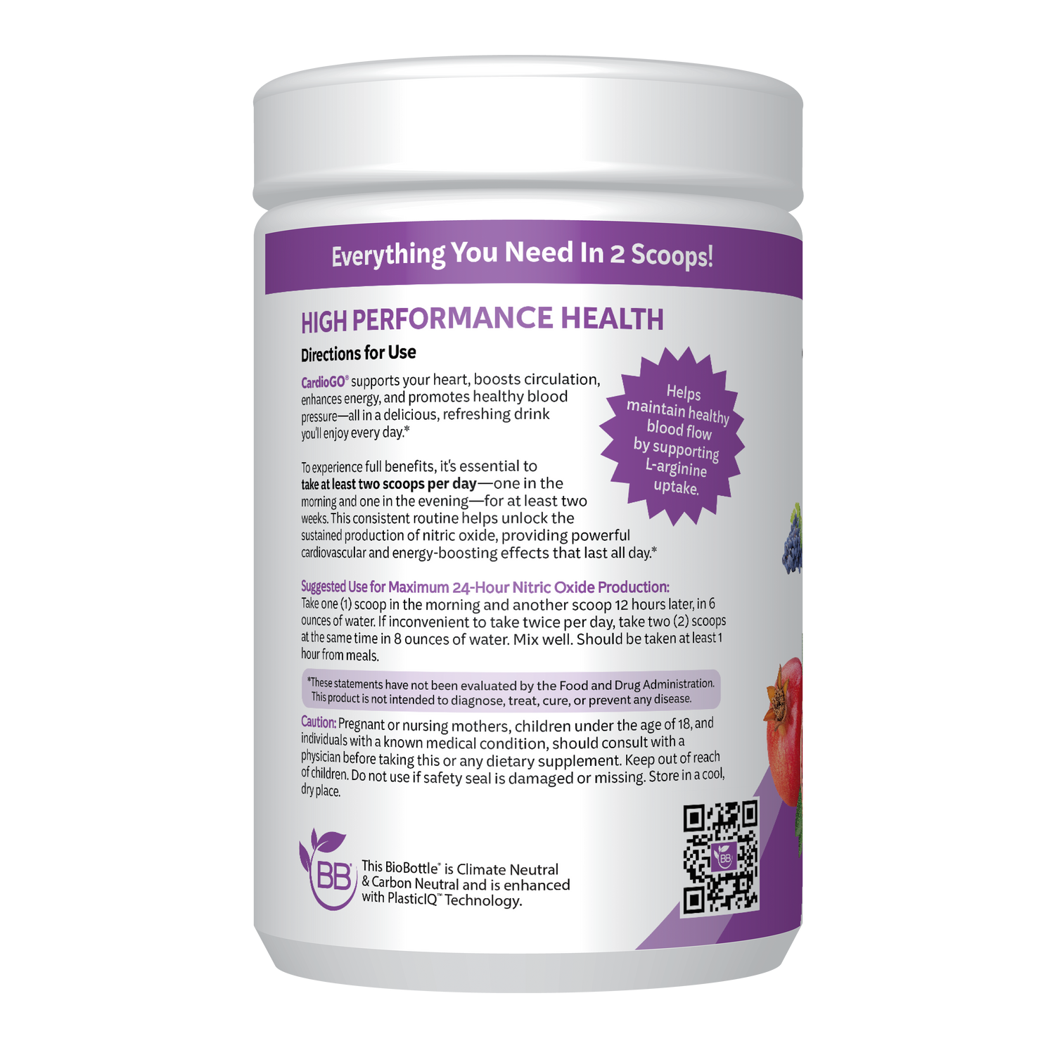 CardioGO - Juicy Grape Flavor