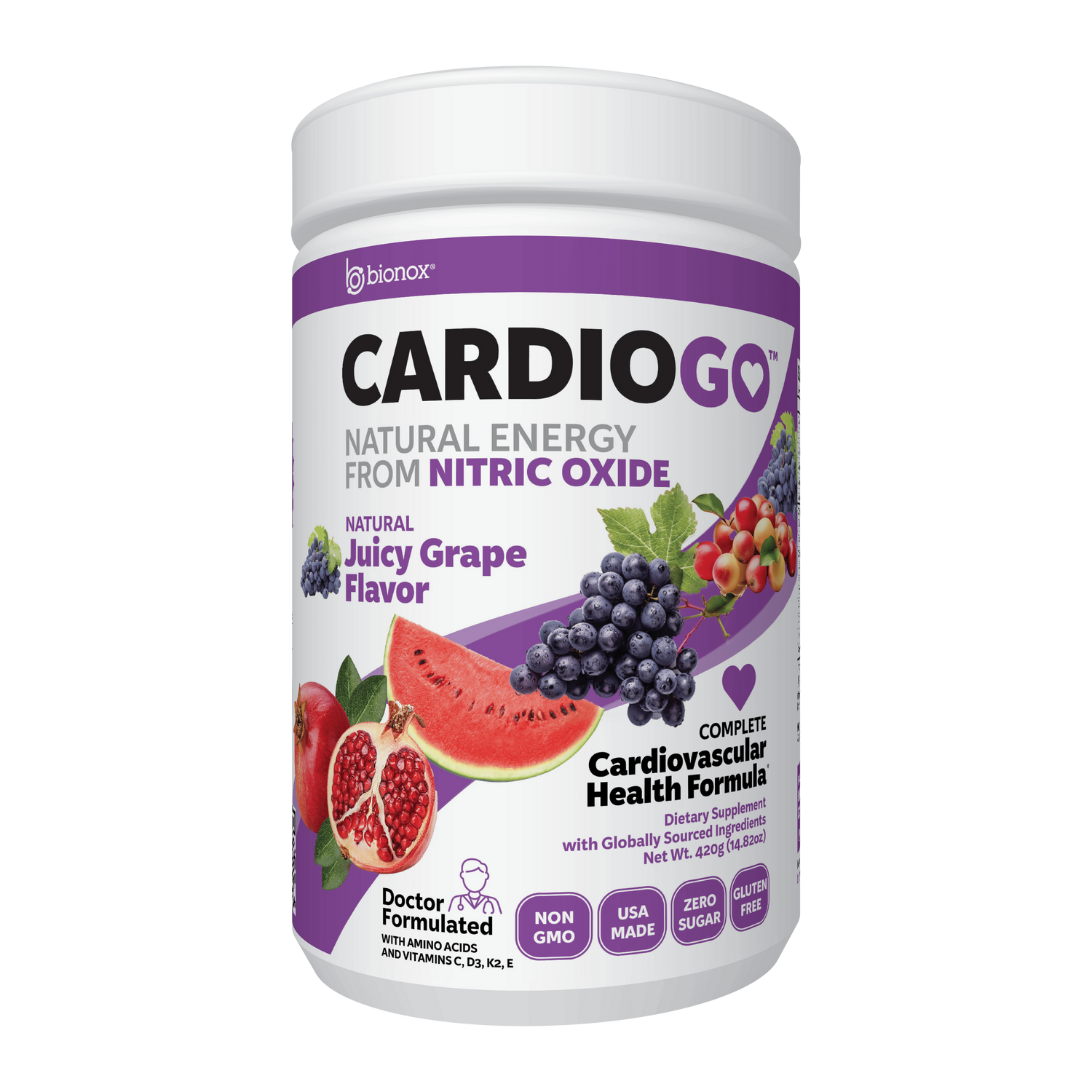 CardioGO - Juicy Grape Flavor