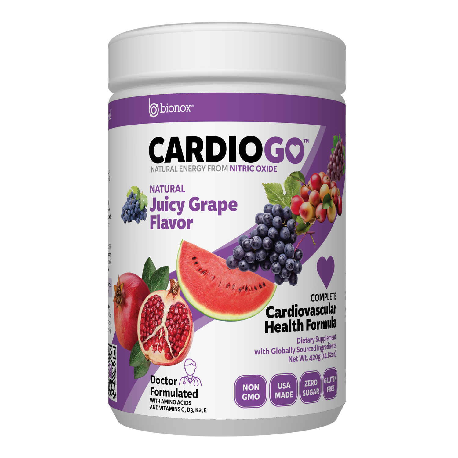 CardioGO - Juicy Grape Flavor